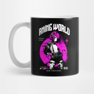 Dynamic Anime Vibes: A Journey of Color and Emotion Mug